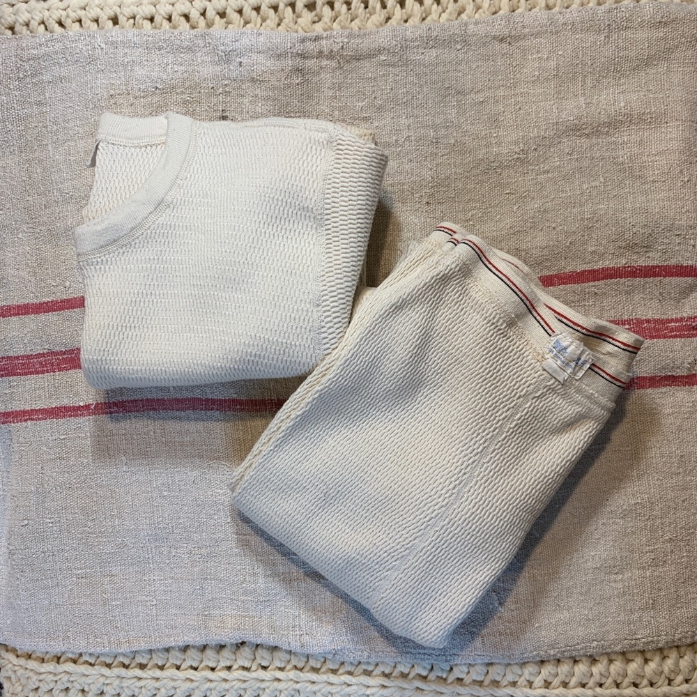 Vintage dead stock JCPenney thermal set